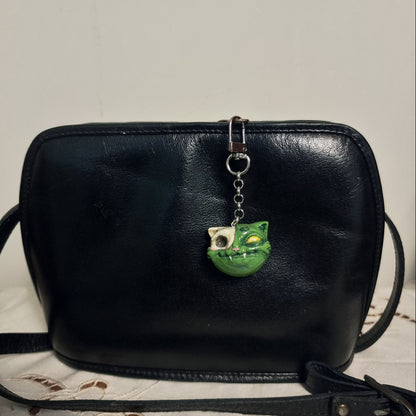 Handmade Cat Charm - Zombie Cat
