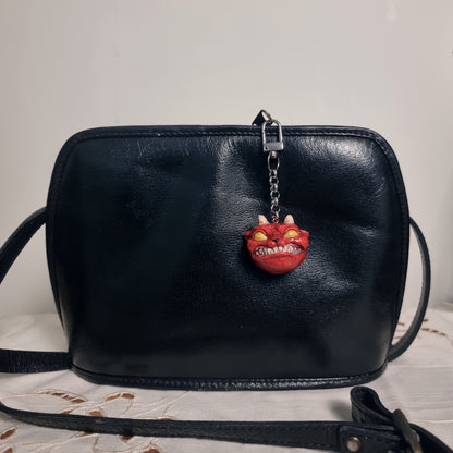 Handmade Cat Charm - Angry Cat