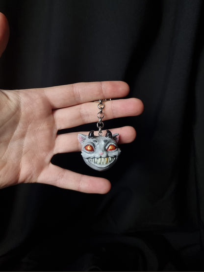 Handmade Cat Charm - Happy Cat