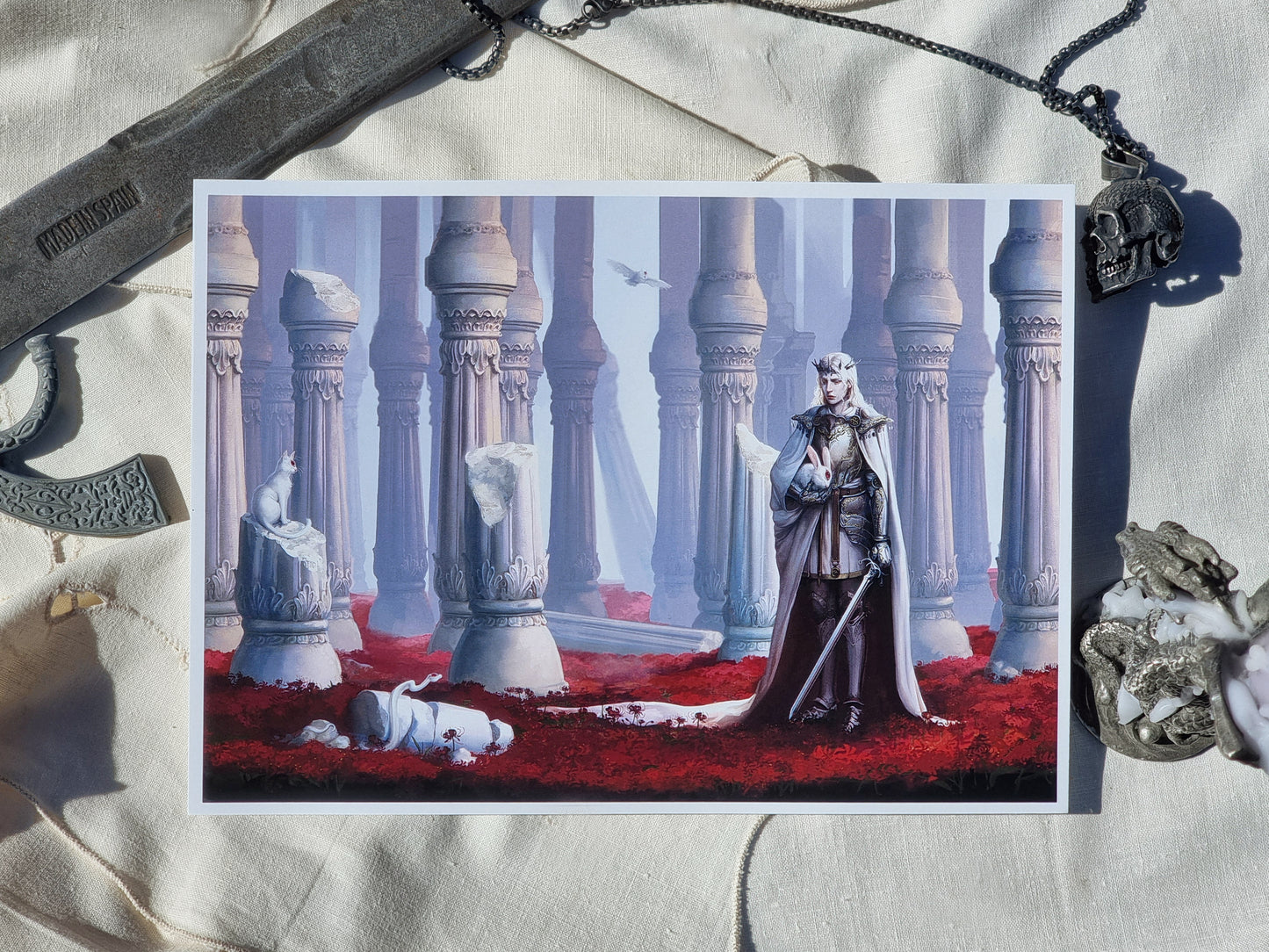Red Knight - Art Print