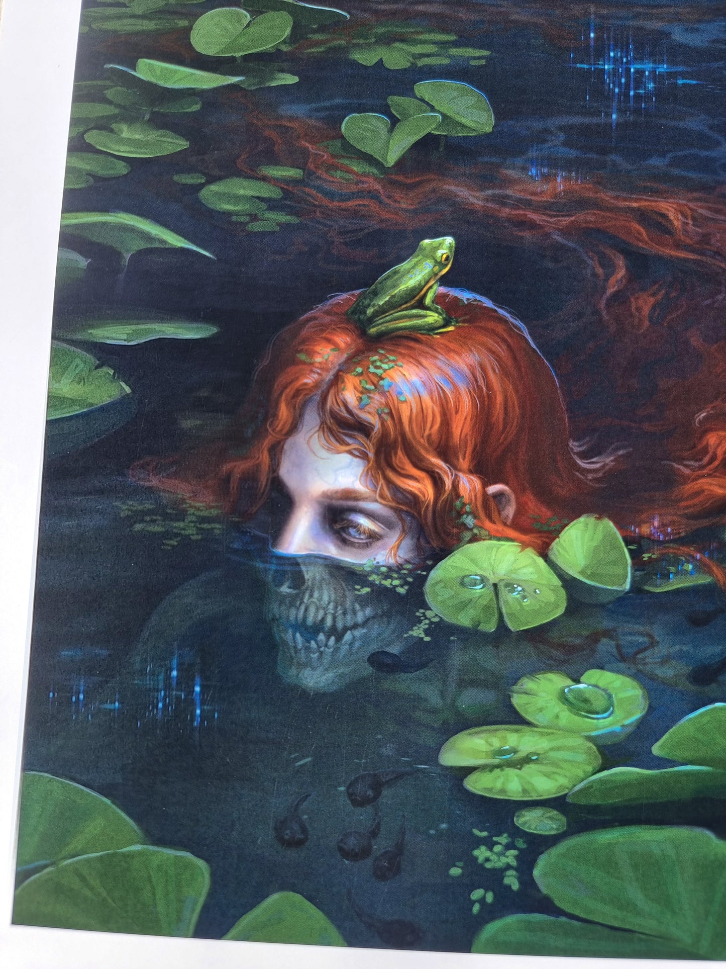 The Girl and the Frog - Art Print