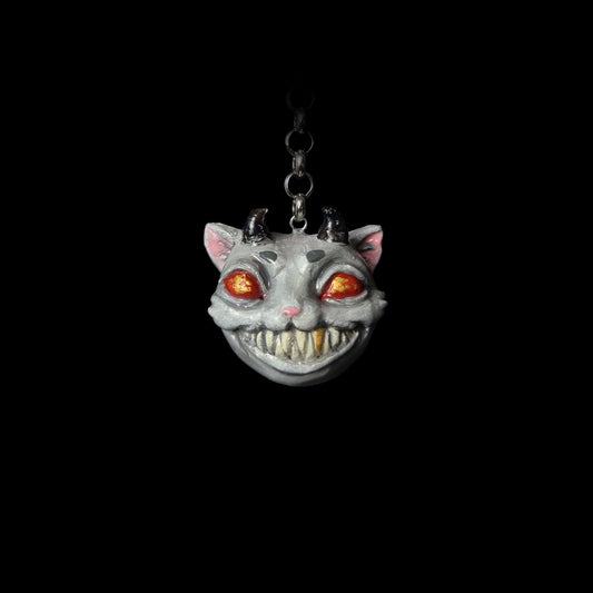 Handmade Cat Charm - Happy Cat
